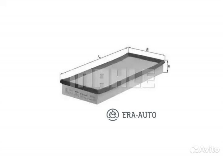 Mahle LX662 Фильтр воздушный