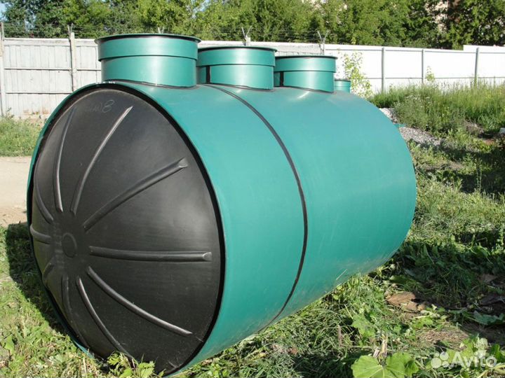 Септик эко Малахит 5 под ключ