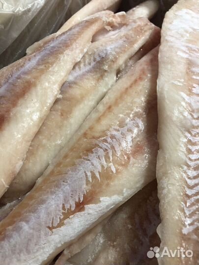 Филе трески без кожи. Треска. Филе