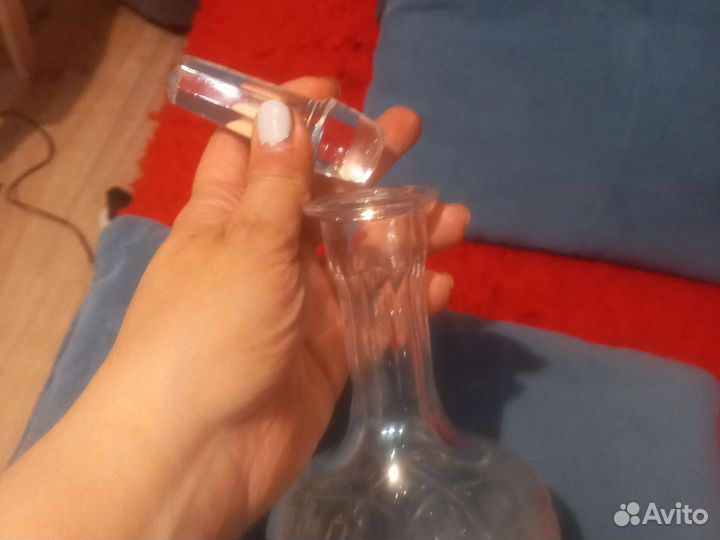 Графин хрустальный для ликёра,вина,водки,ссср