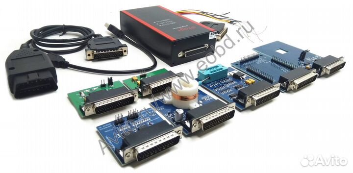 Программатор iprog + 7 адаптеров