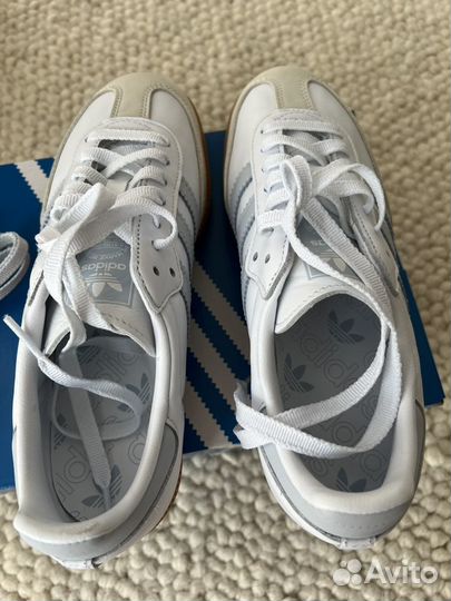 Adidas samba halo blue 6,5 us 38 оригинал