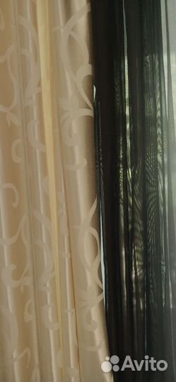 Комплект шторы и тюль