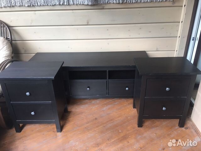 Тумбы и подставка под тв Хемнэс Икеа