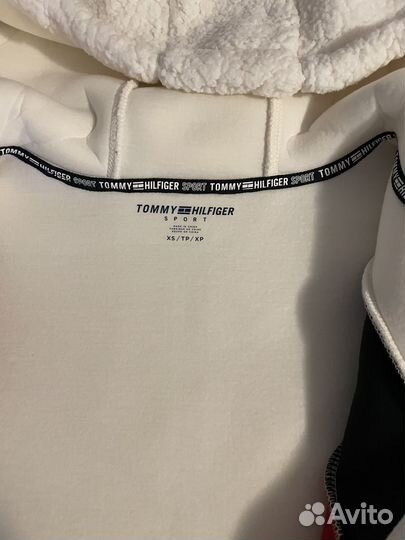 Куртка толстовка шубка Tommy Hilfiger xs оригинал