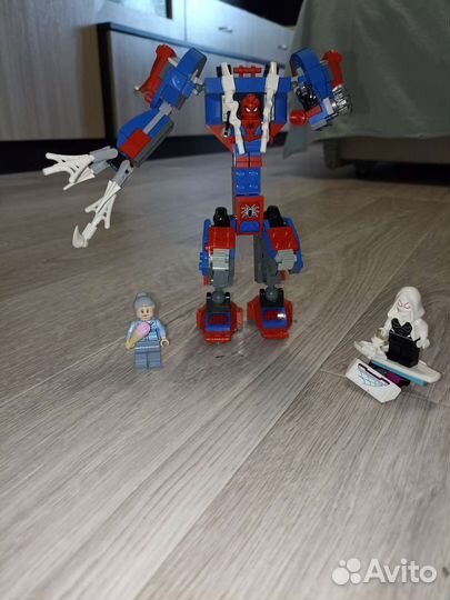 Набор lego человек паук