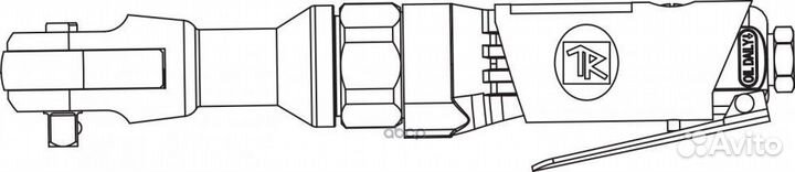 Трещотка пневматическая 1/2