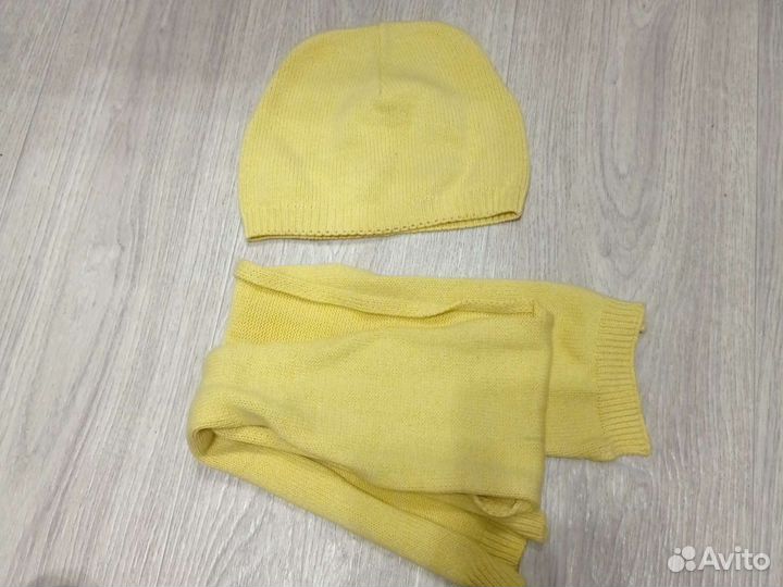 Комплект шапка, шарф