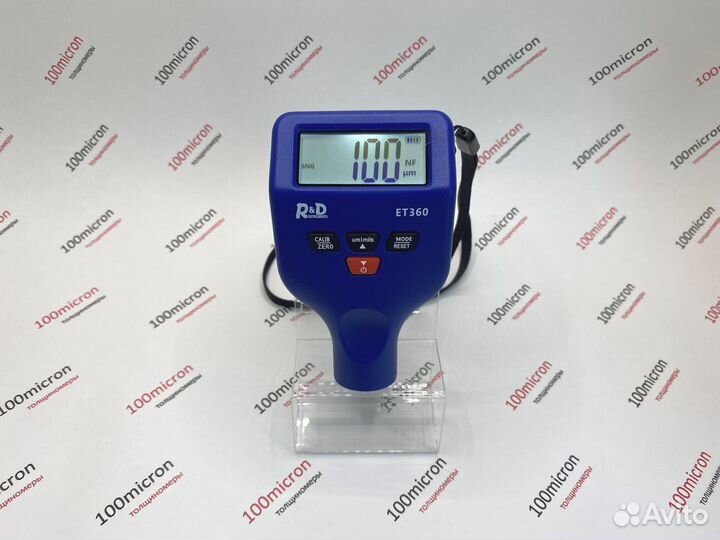 Новый толщиномер R&D ET360, синий