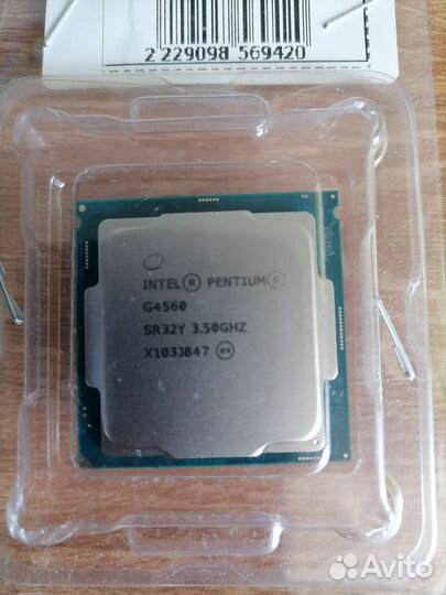 Процессор Intel Pentium G4560 LGA1151OEM