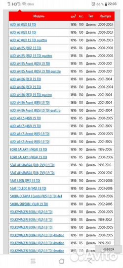 Помпа hepu P550 audi, VW, seat, ford