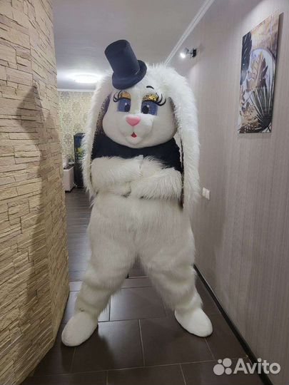 Ростовая кукла зайка и динозавр