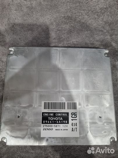 Блок управления двигателем Toyota Land CruisePrado