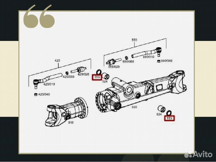 Пыльник Мосты ZF