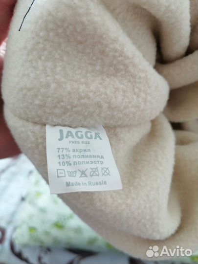 Комплект шапка и снуд женский зимний