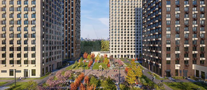 Квартира-студия, 21,8 м², 28/33 эт.