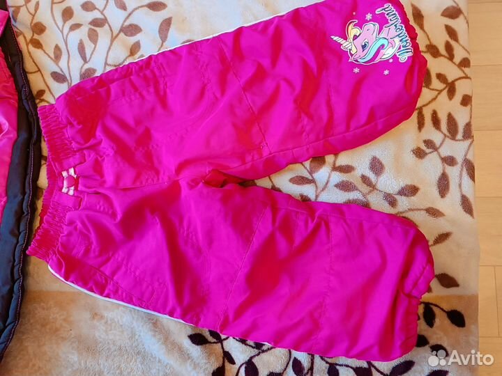 Комплект демисезонный на девочку 86 куртка+штаны