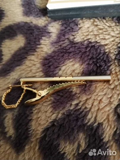 Запонки с Янтарем, зажим