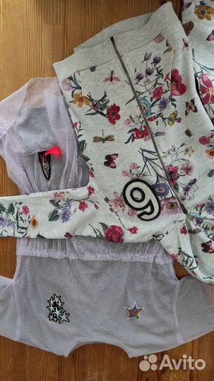 Одежда для девочки пакетом 140 (10л)