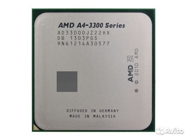 Процессор AMD A4-3300 APU 2.5 GHz FM1 65W