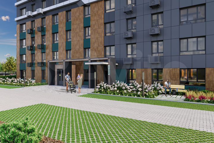 1-к. квартира, 42,3 м², 6/16 эт.