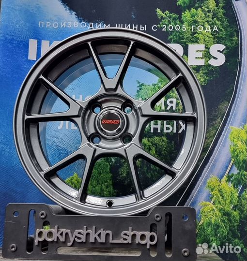Новые диски R15 4x100 Ray's