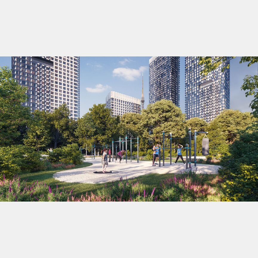 2-к. квартира, 62,1 м², 37/55 эт.