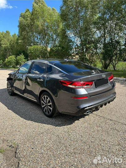 Kia Optima 2.4 AT, 2019, битый, 49 000 км