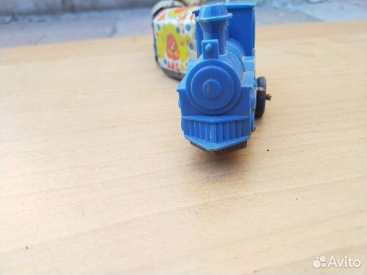Паровозик игрушка СССР 