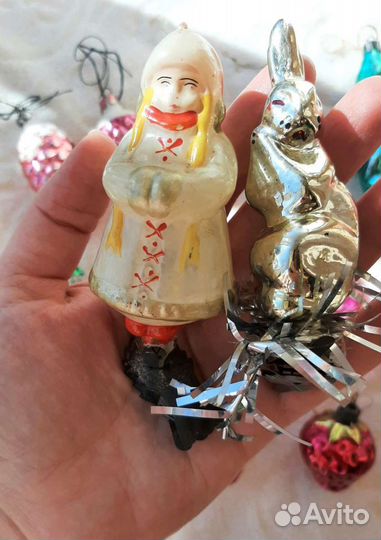 Ёлочные игрушки СССР пакетом