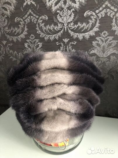 Шапка норковая женская