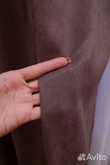 Новые серые шторы 5 метров