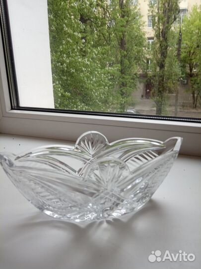 Ваза хрустальная СССР