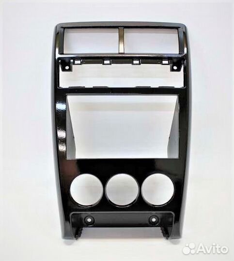 Консоль Приора 2 2DIN Глянцевая голая
