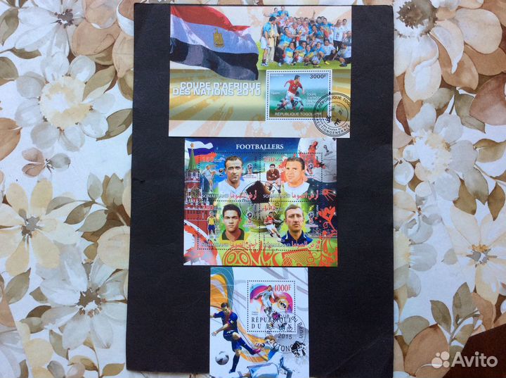 Блоки марок. Спорт