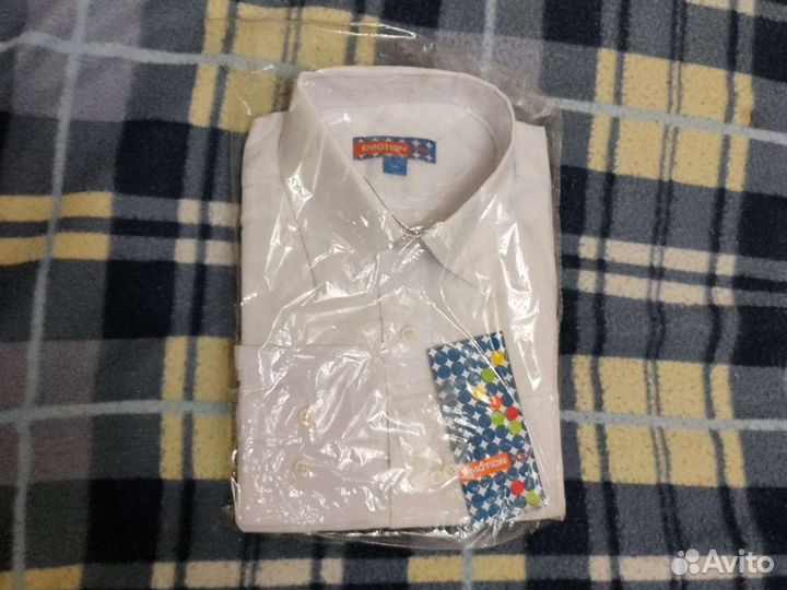 Школьный костюм для мальчика 134-140+ штаны+рубаха