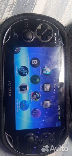 Sony playstation vita fat (прошитая)