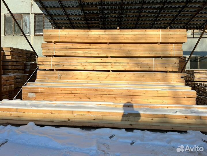 Брус обрезной 150х150х6000мм