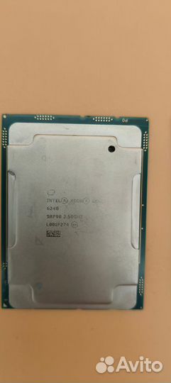 Xeon Gold 6248 20 ядра 2.5-3.9GHz 28MB 150W