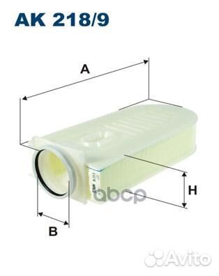 Фильтр воздушный mercedes AK2189 Filtron