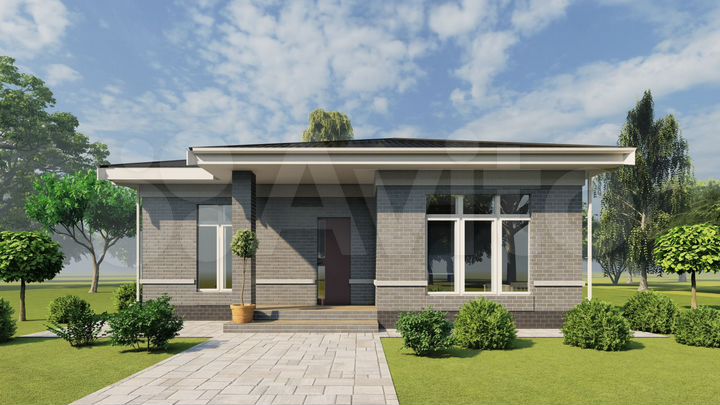 Дом 85 м² на участке 3 сот.