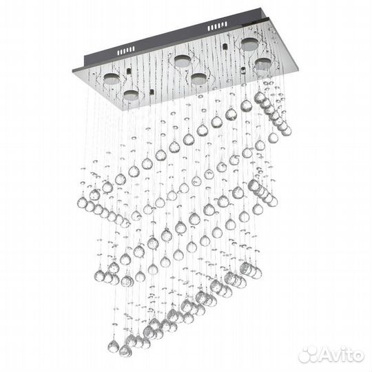 Каскад 71307/6 GU10 40Вт хром 60х30х85 см