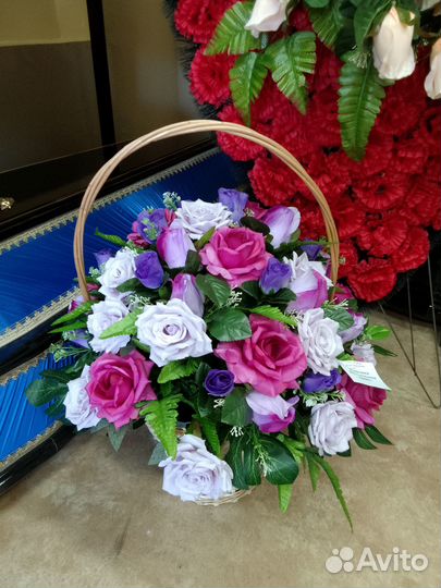 Ритуальные услуги. Ритуальные венки