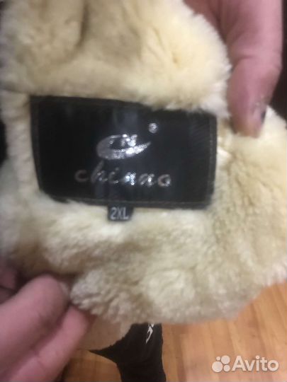 Дубленка натуральная мужская 50 52