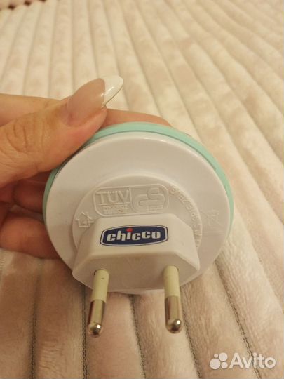 Ночник детский в розетку Chicco