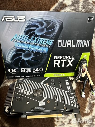 Asus RTX 3060ti dual mini OC LHR