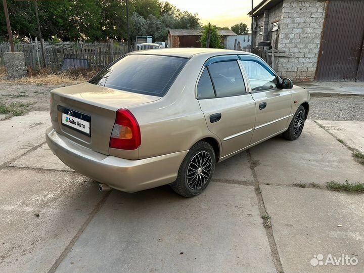 Hyundai Accent 1.5 МТ, 2005, 187 000 км