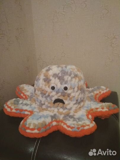 Осьминог-перевертыш настроение мягкая игрушка