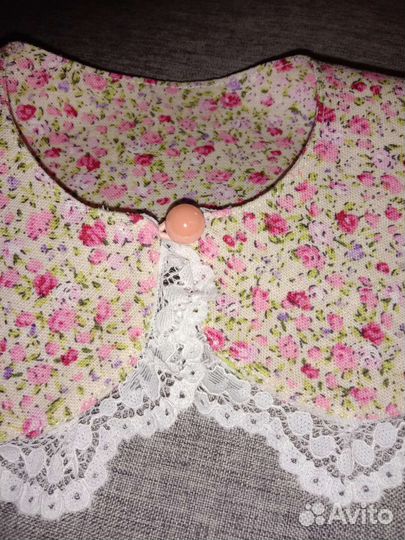 Воротник сьемный ручная работа