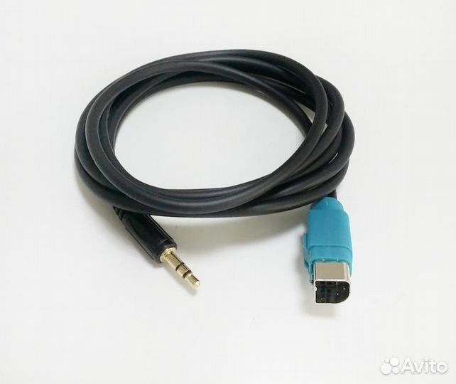 Кабель AUX KCE-237B для ауди устройств Alpine